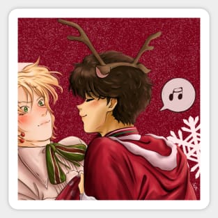 Copy of Banana Fish Holiday redraw (Eiji Version) Sticker